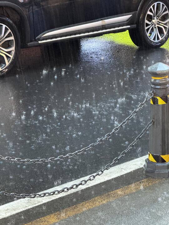 突如其来的大雨🌧️重庆的天气