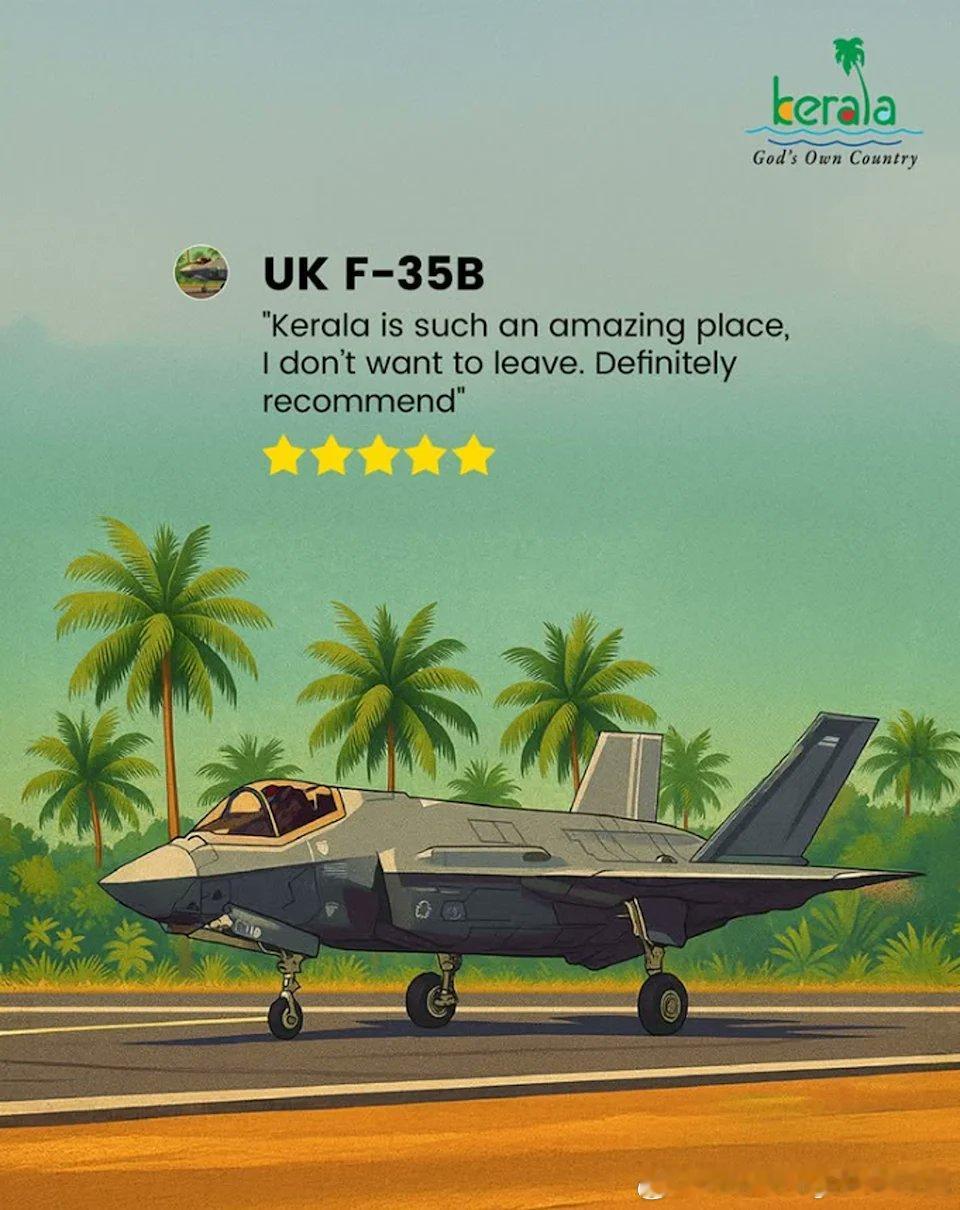 英国F-35B新增一个度假打卡地 ​​​