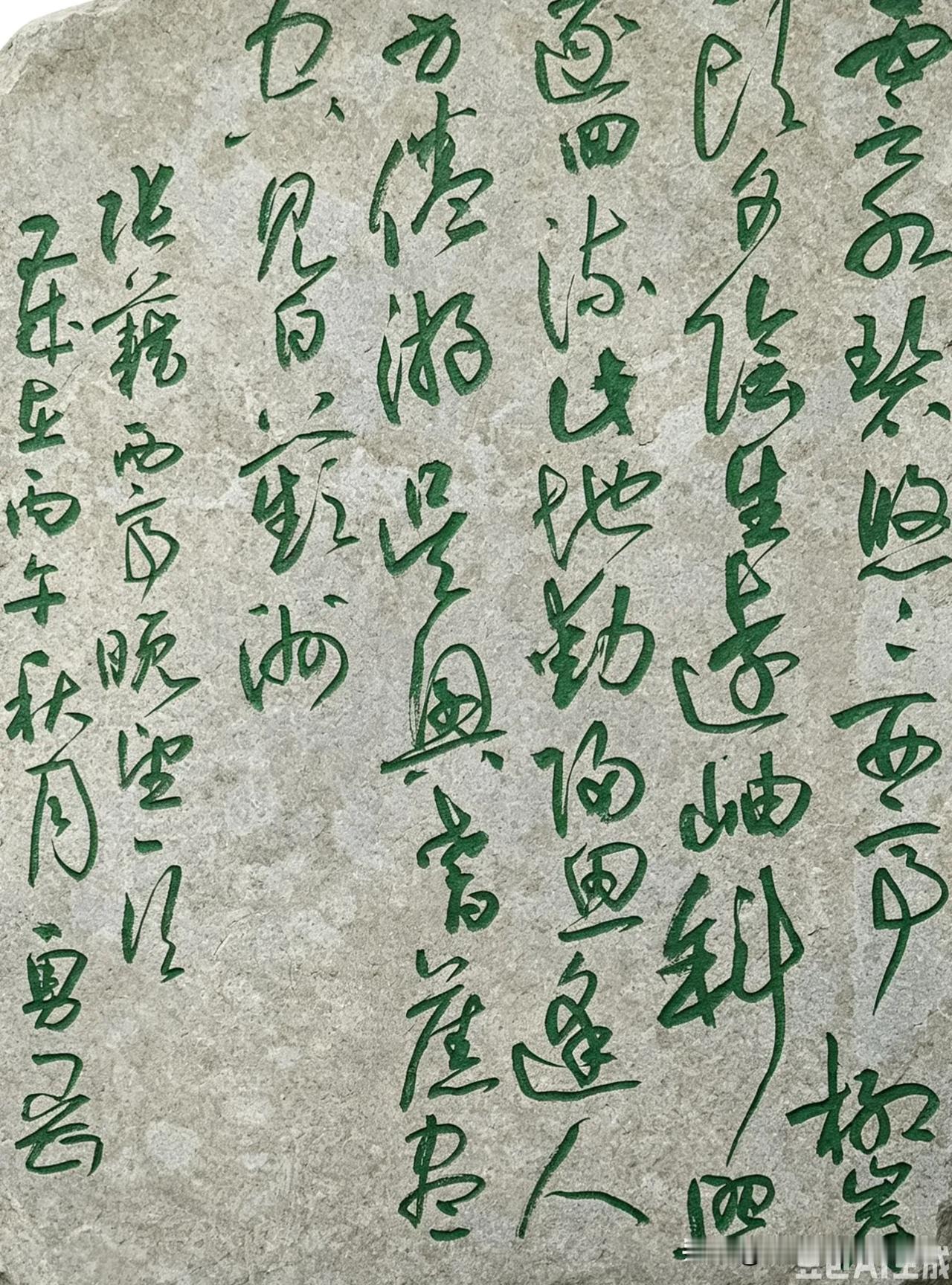 敢不敢发一张你的书法作品