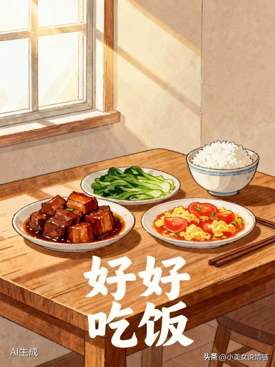 荤素搭配做得满满一桌，食材都是新鲜采购的，用心翻炒调味，出锅后香气扑鼻。一口菜一