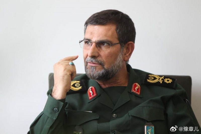 中东和平的唯一途径是驱逐美国出波斯湾的军事基地，——革命卫队海军司令阿里雷扎·唐