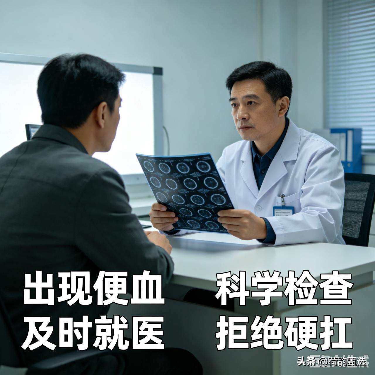 便血半年当上火，42岁壮男爬楼晕倒！医生：再拖命都没了

很多人上厕所看到纸上有