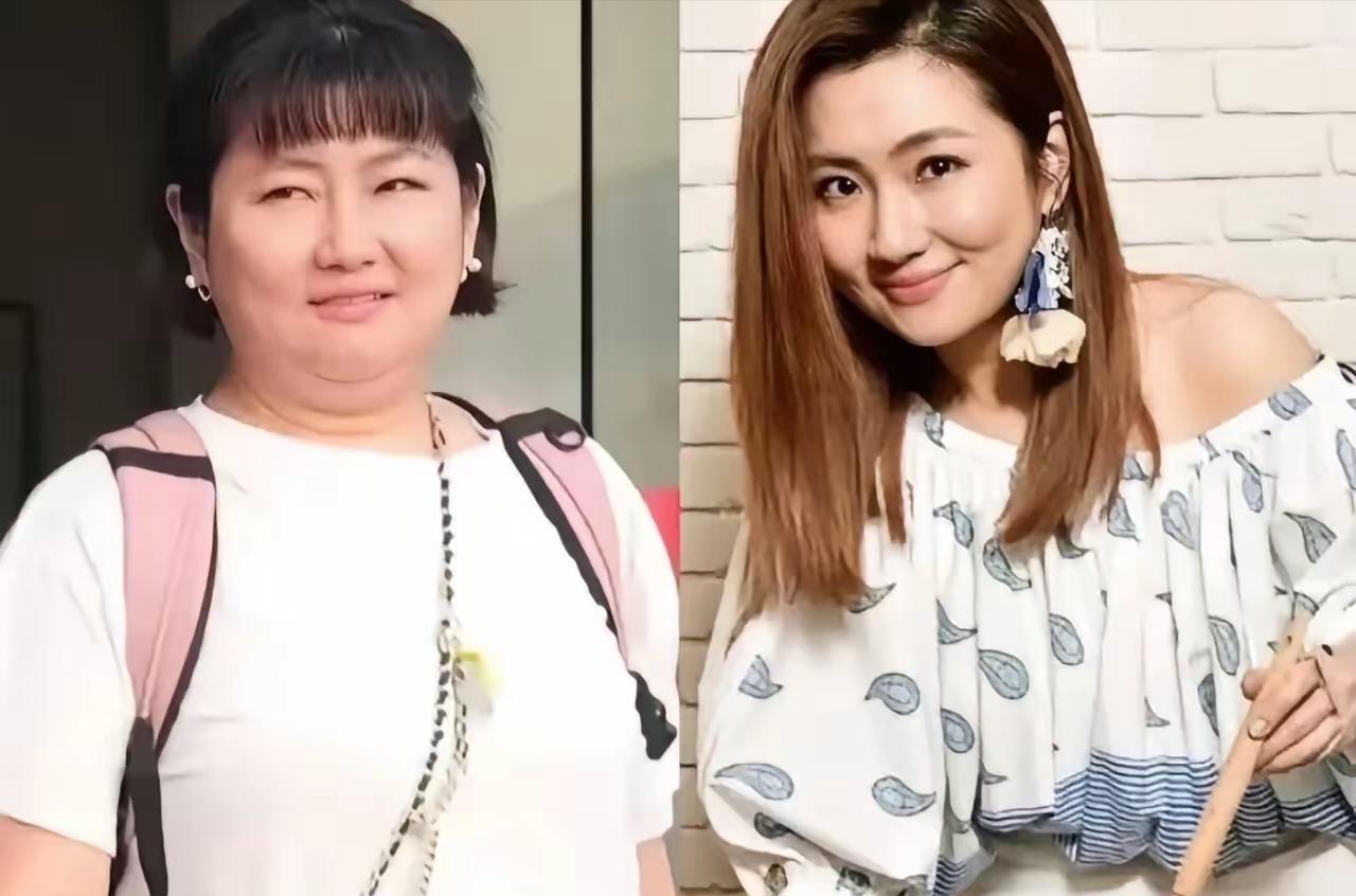有什么大惊小怪的，家庭主妇不都那样么。
任家萱发胖太正常了，每天接送孩子上学，给
