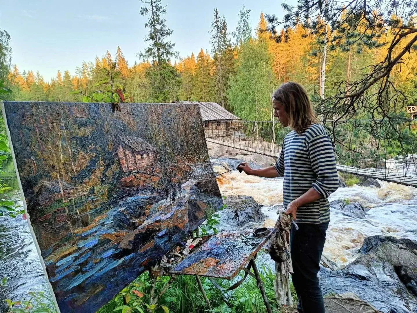 马大师写生作品