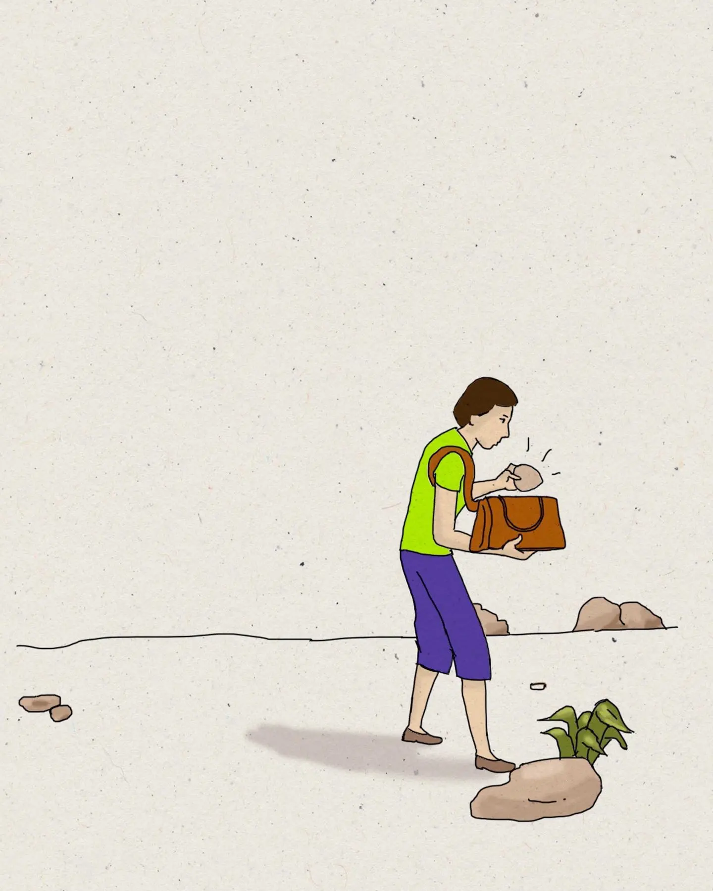 你以为的绊脚石，其实是你的垒城砖