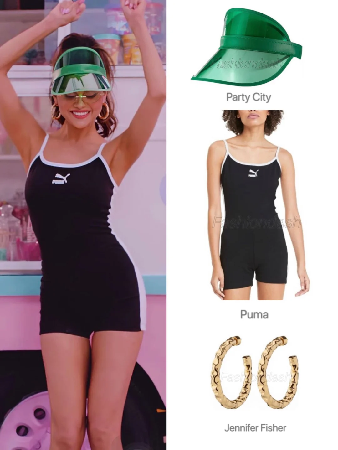 傻脸娜Ice Cream造型解析，阳光复古Girl！