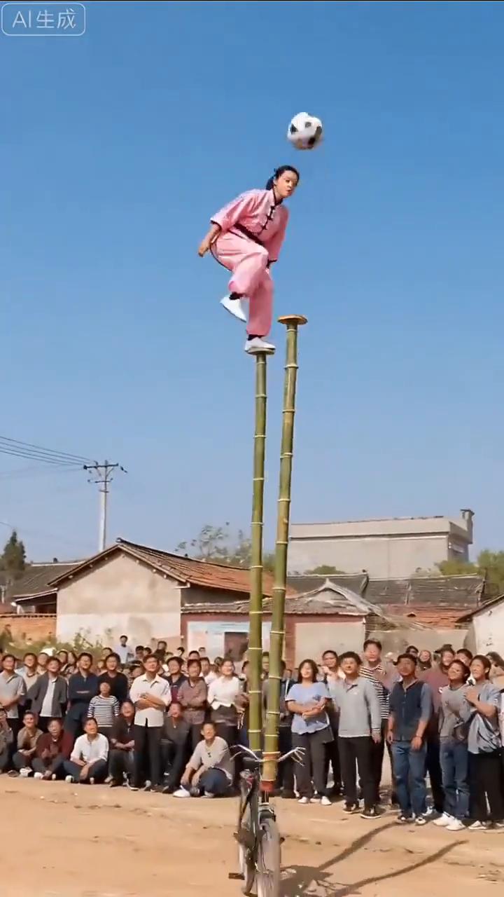这脚法比职业球是还生。