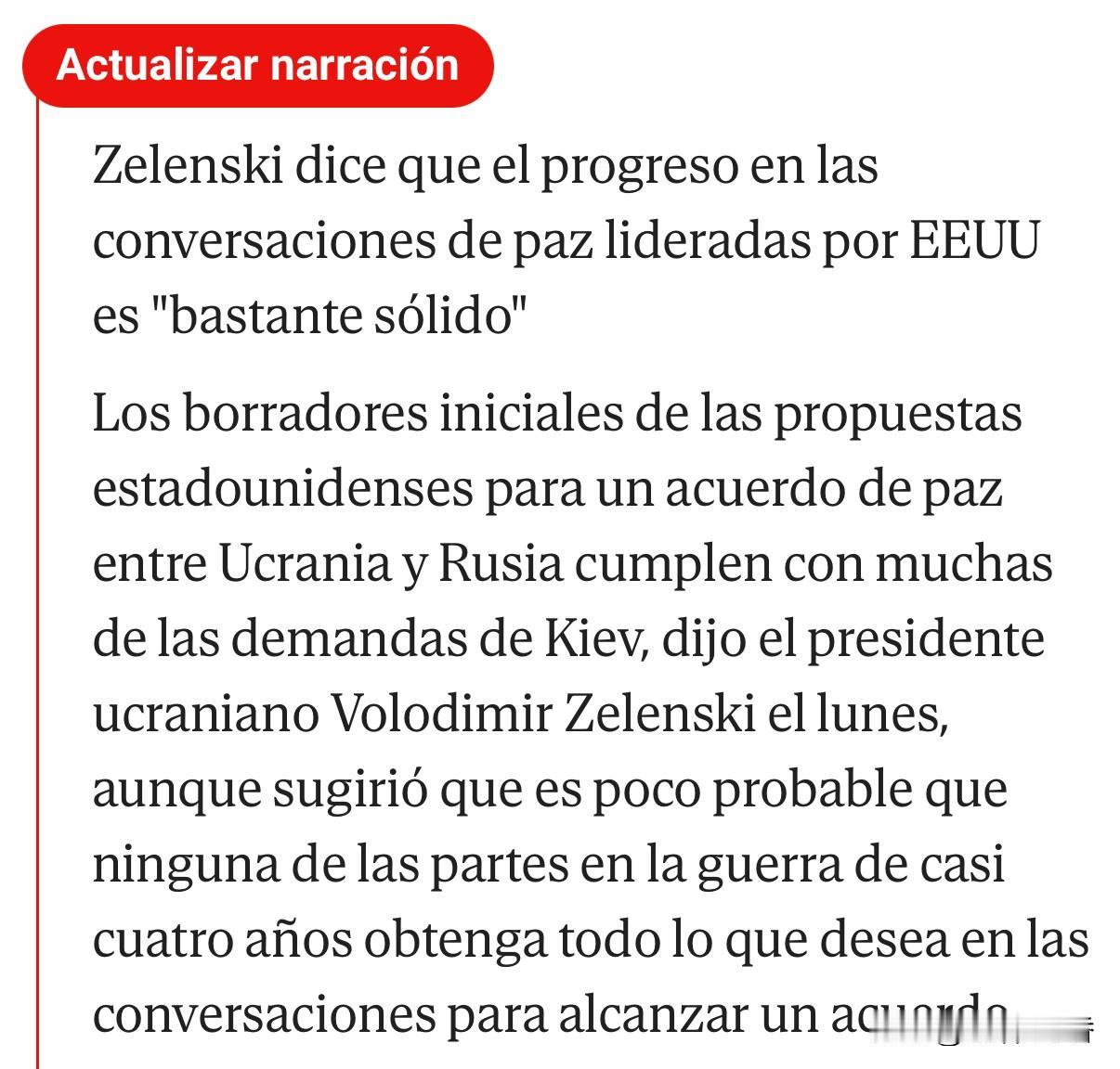 种种迹象显示，乌方正在为接受可能的和平（停火）在做着各种准备。
   周一，乌克