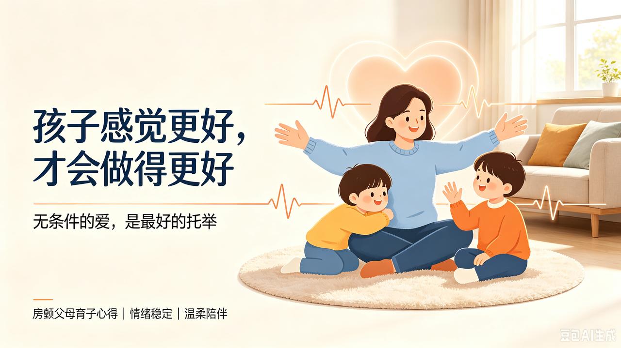 房颤父母育子感悟：孩子感觉更好时，才会做得更好
 
作为房颤患者，养育两个孩子，