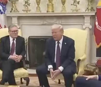 现在英国首相斯塔默下台基本上已经成为定局，美国总统特朗普特6月21日表示，英国首