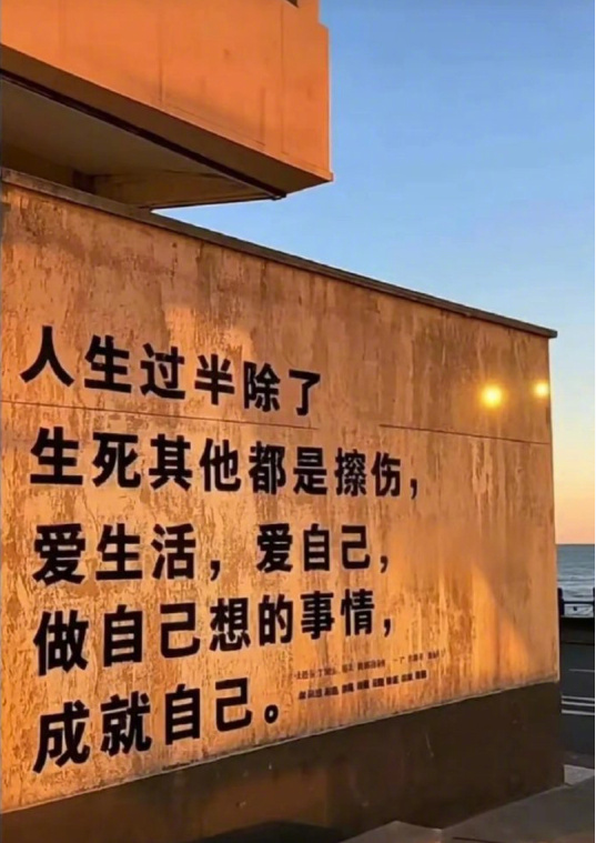 人生就是一边拥有，一边失去、一边选择、一边放弃。可有、可无、可去、可留，取舍之间
