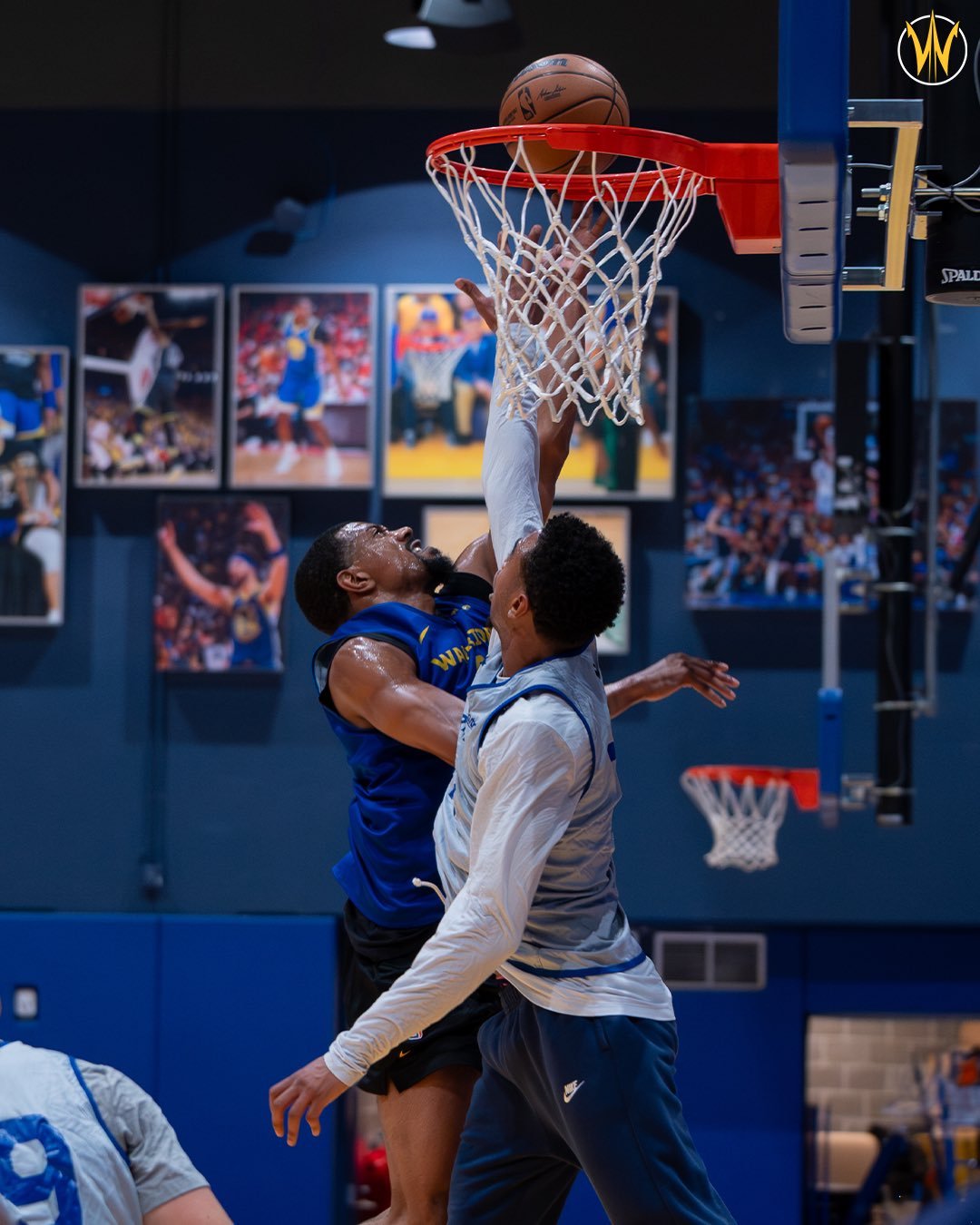 今天，梅尔顿和库明加在蔡斯中心参加了与圣克鲁斯勇士队的5对5对抗赛。比赛进行了两