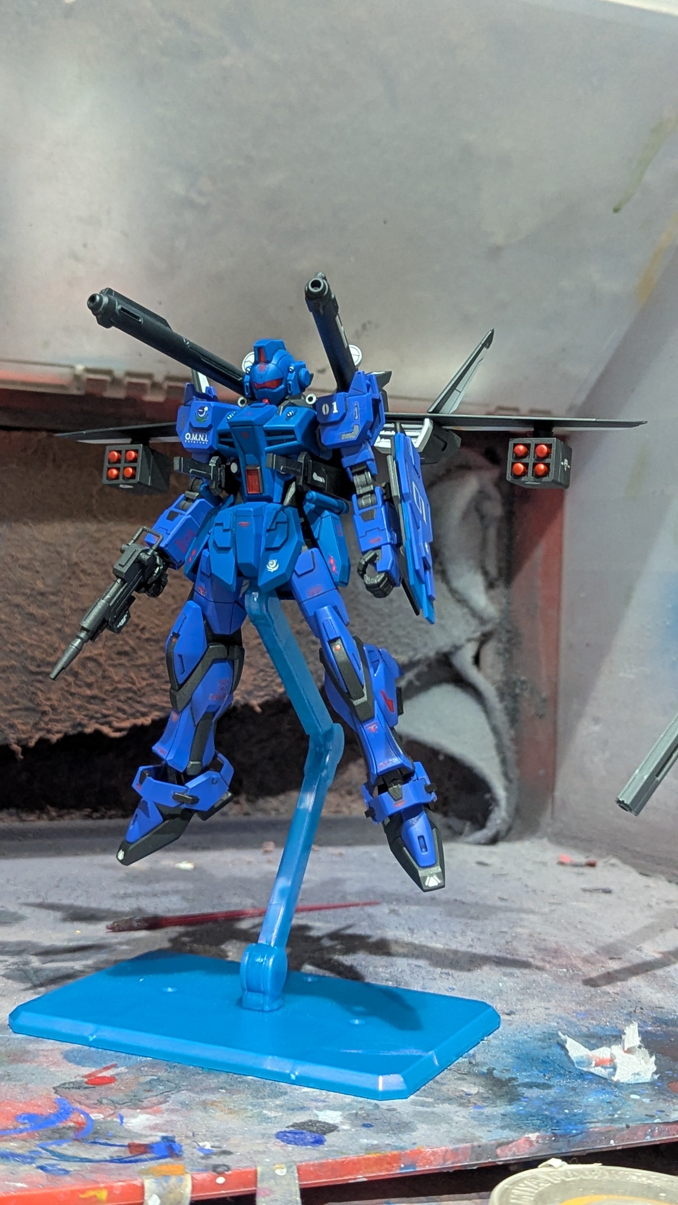 HG蓝色宿命短剑（by shinkei）高达模型高达模型