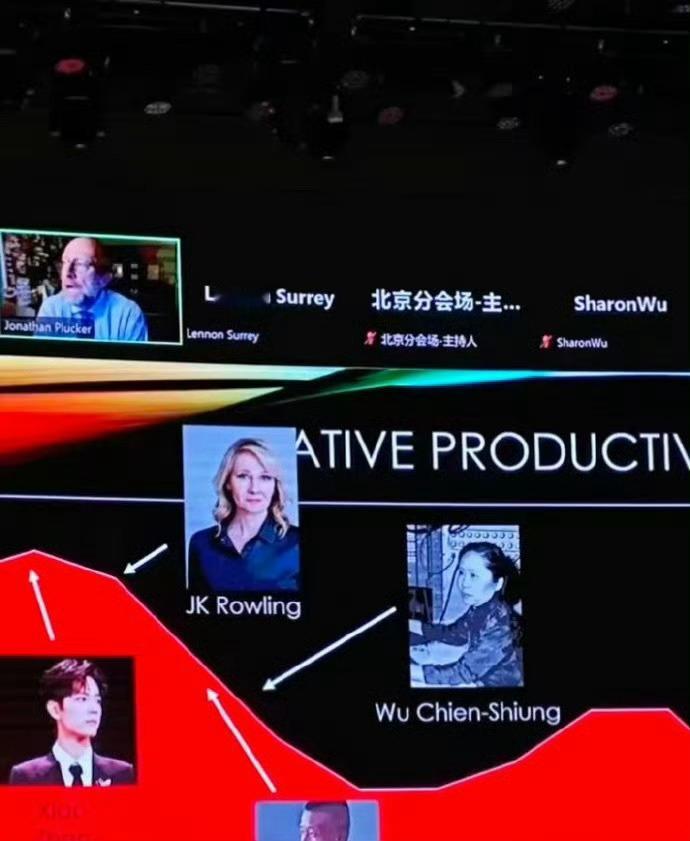 肖战的国际影响力真的太惊人了，美国约翰霍普金斯大学教授的研修会PPT中也出现他的