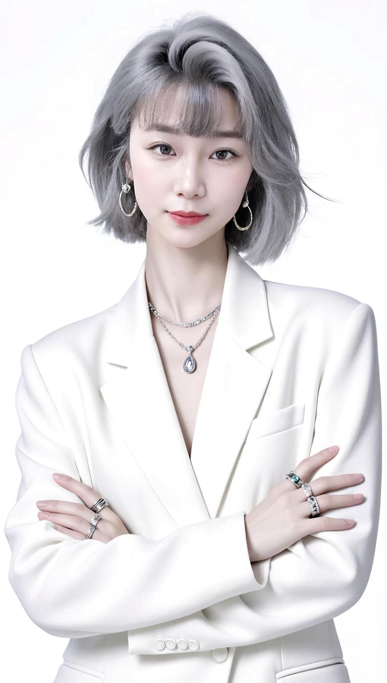随变ai随便玩 AI冷调白领写真 ai创作 谁懂冷调职场风的杀伤力