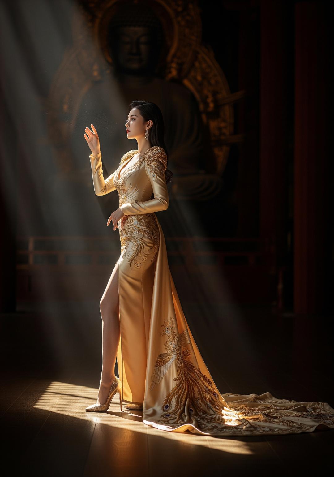 什么样的标准堪称是美女有自己独特的气质，或优雅或灵动。