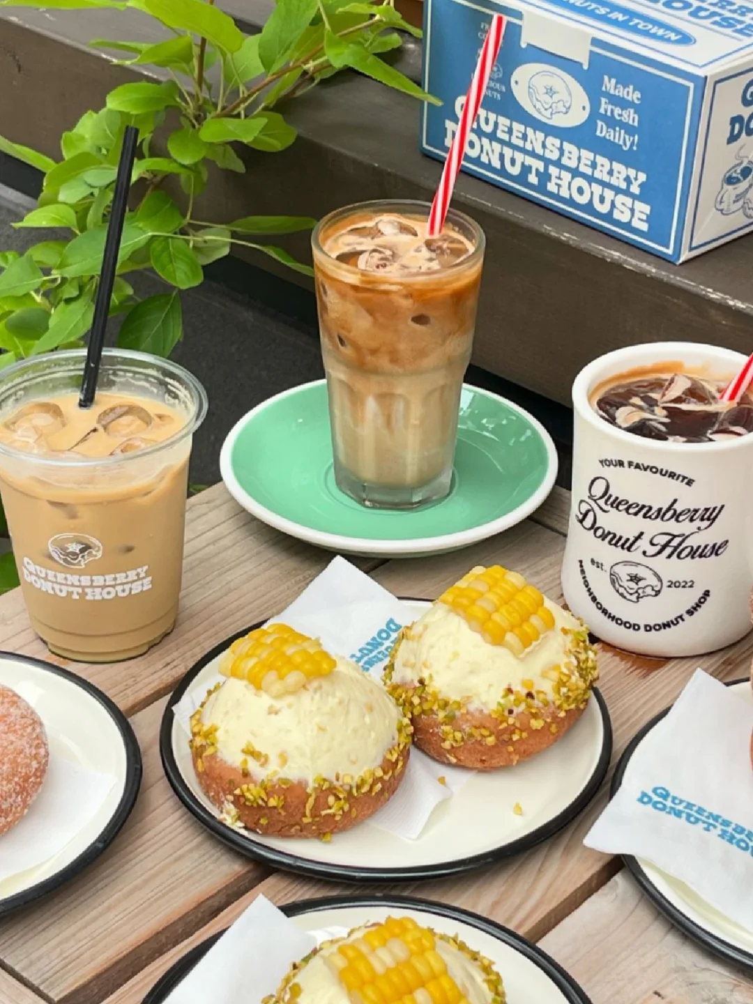 🇰🇷首尔开心果玉米甜品……