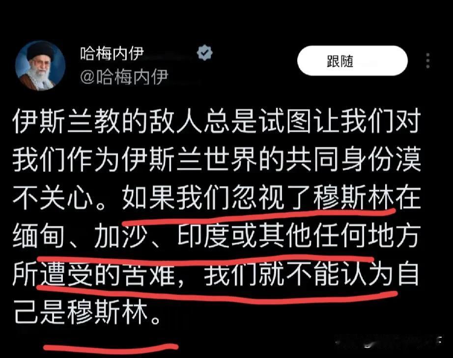印度伊朗爆发外交事故！印外交部今天发文怒骂哈梅内伊，要求其“自己照镜子看看”！