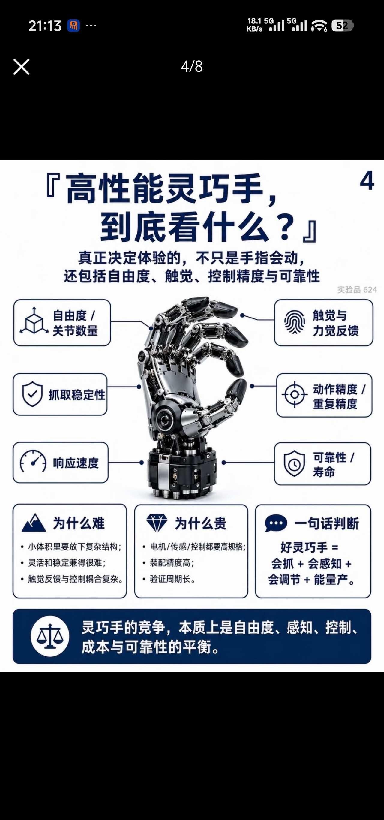 『高性能灵巧手，到底看什么？』
高性能灵巧手：触觉，才是机器人“成神”的入场券