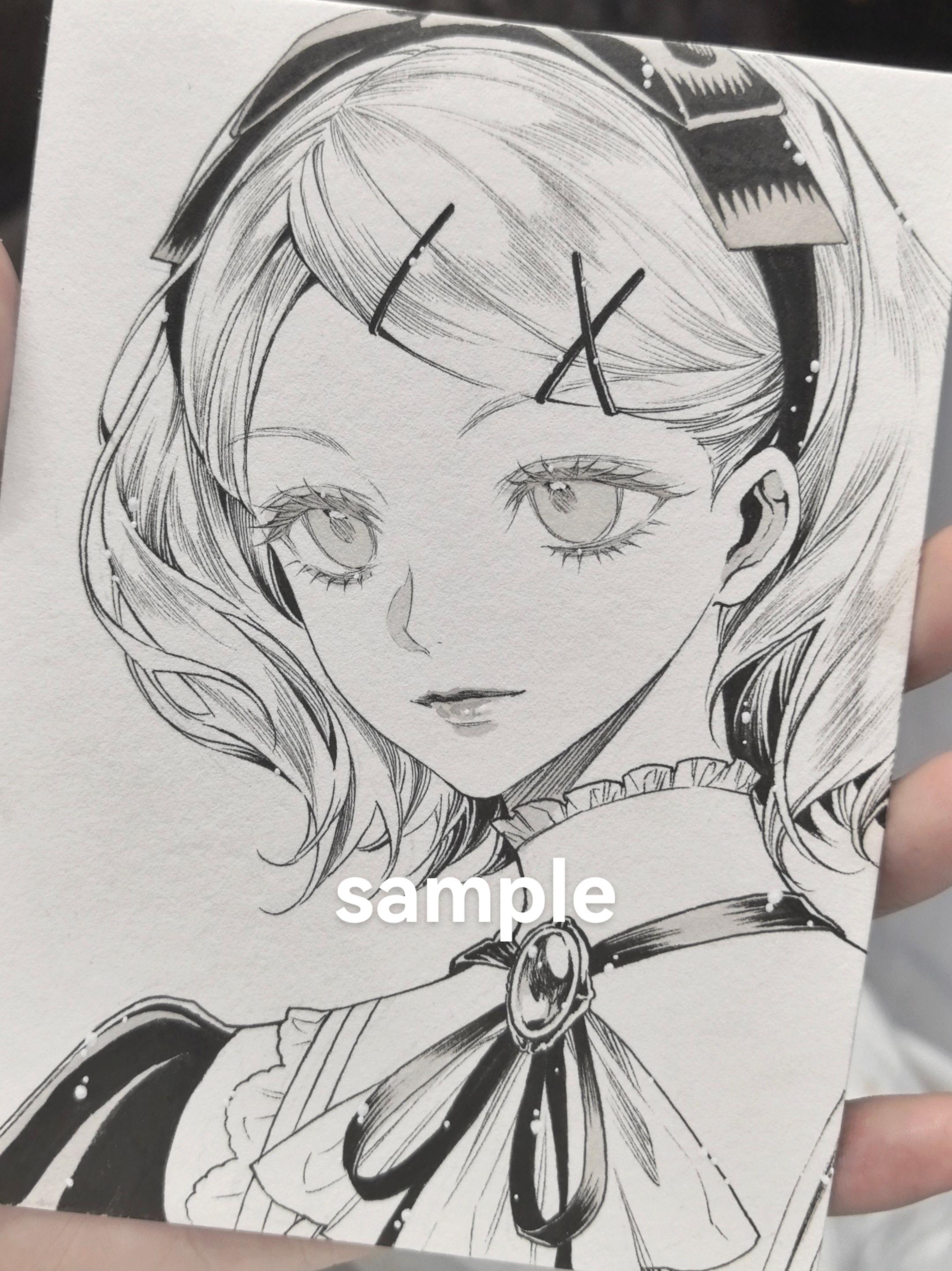 绘画 画画 纸绘 手绘 稿件展示