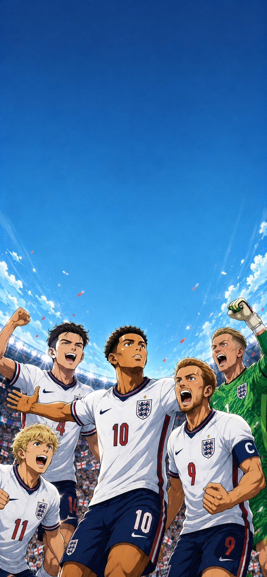 BQ体育足球壁纸世界杯2026世界杯 卡通壁纸英格兰凯恩贝林厄姆挪威 