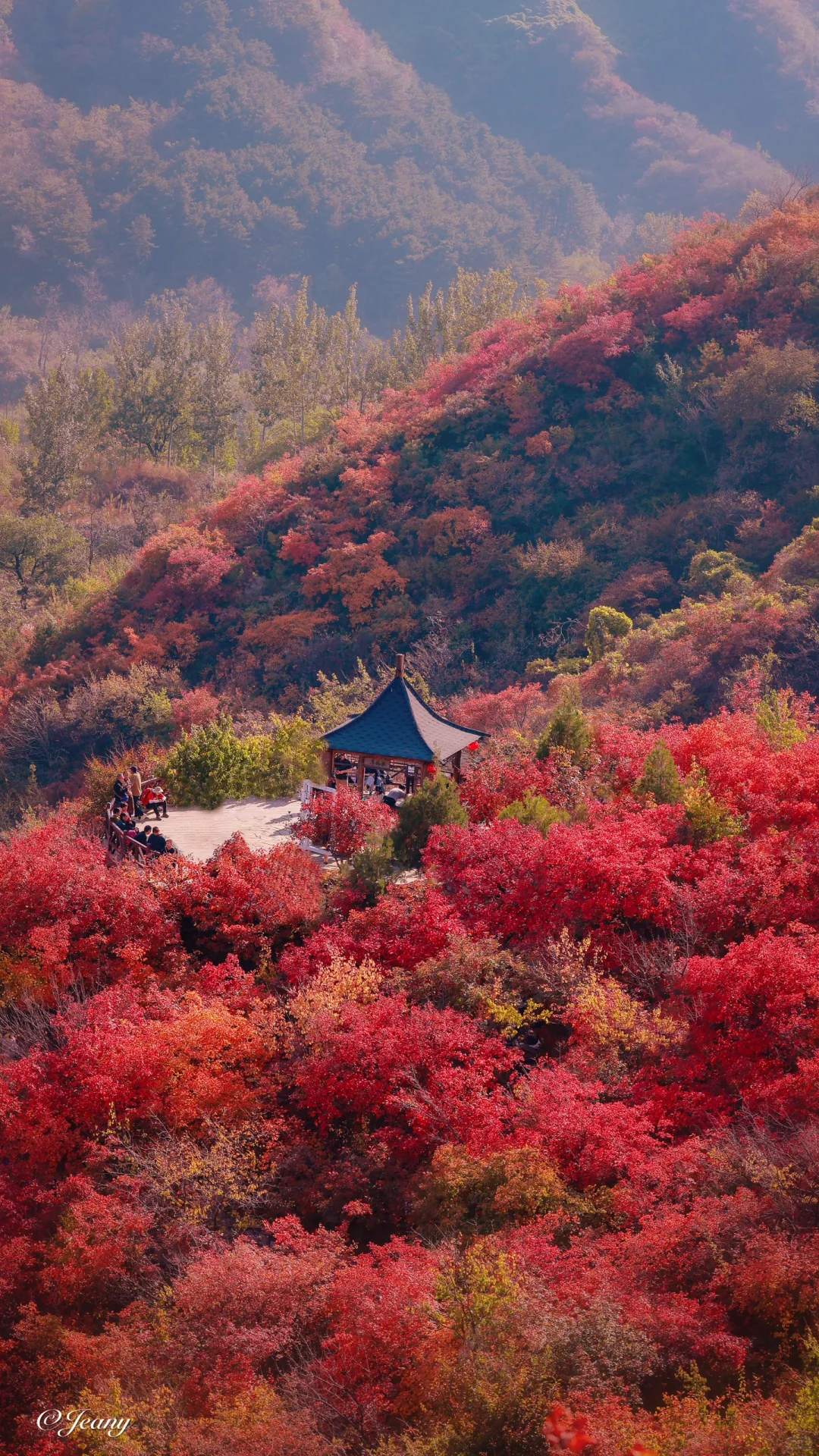 坡峰岭📷赏红叶🍁