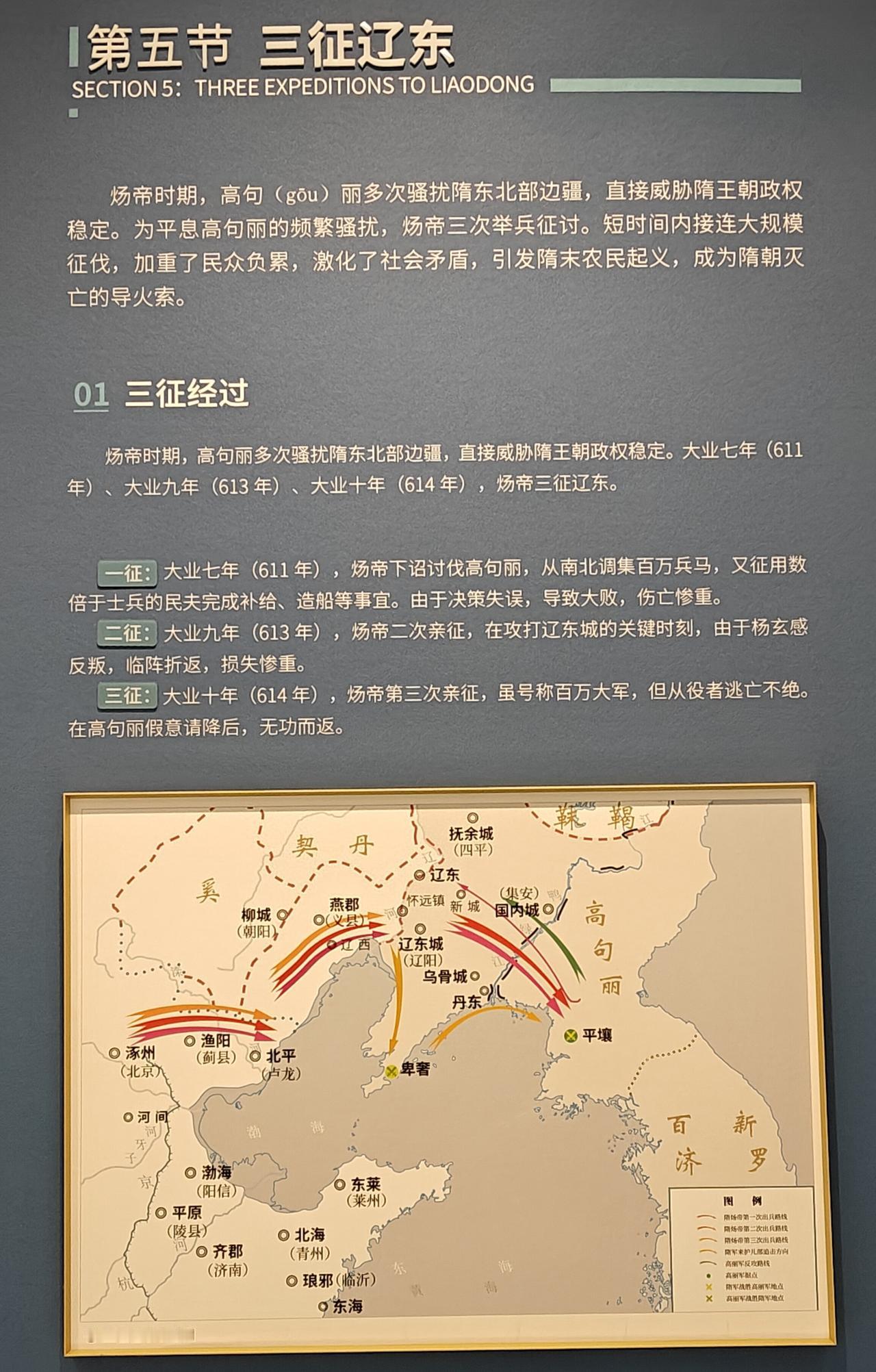 了解了隋炀帝执政前期的所作所为，感觉他一系列的动作似乎都是为了征讨高句丽，而这些
