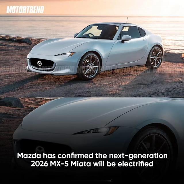#汽车资讯# 【全新一代马自达MX-5曝光 硬顶敞篷 配轻混系统】日前，全新一代