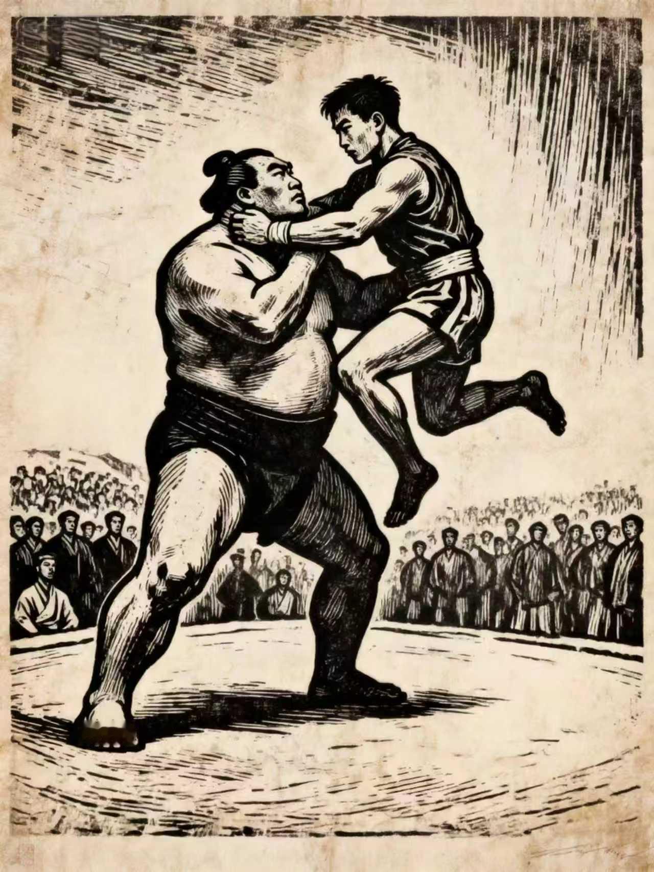 王铎：长篇小说《西镇》的精美插图之九