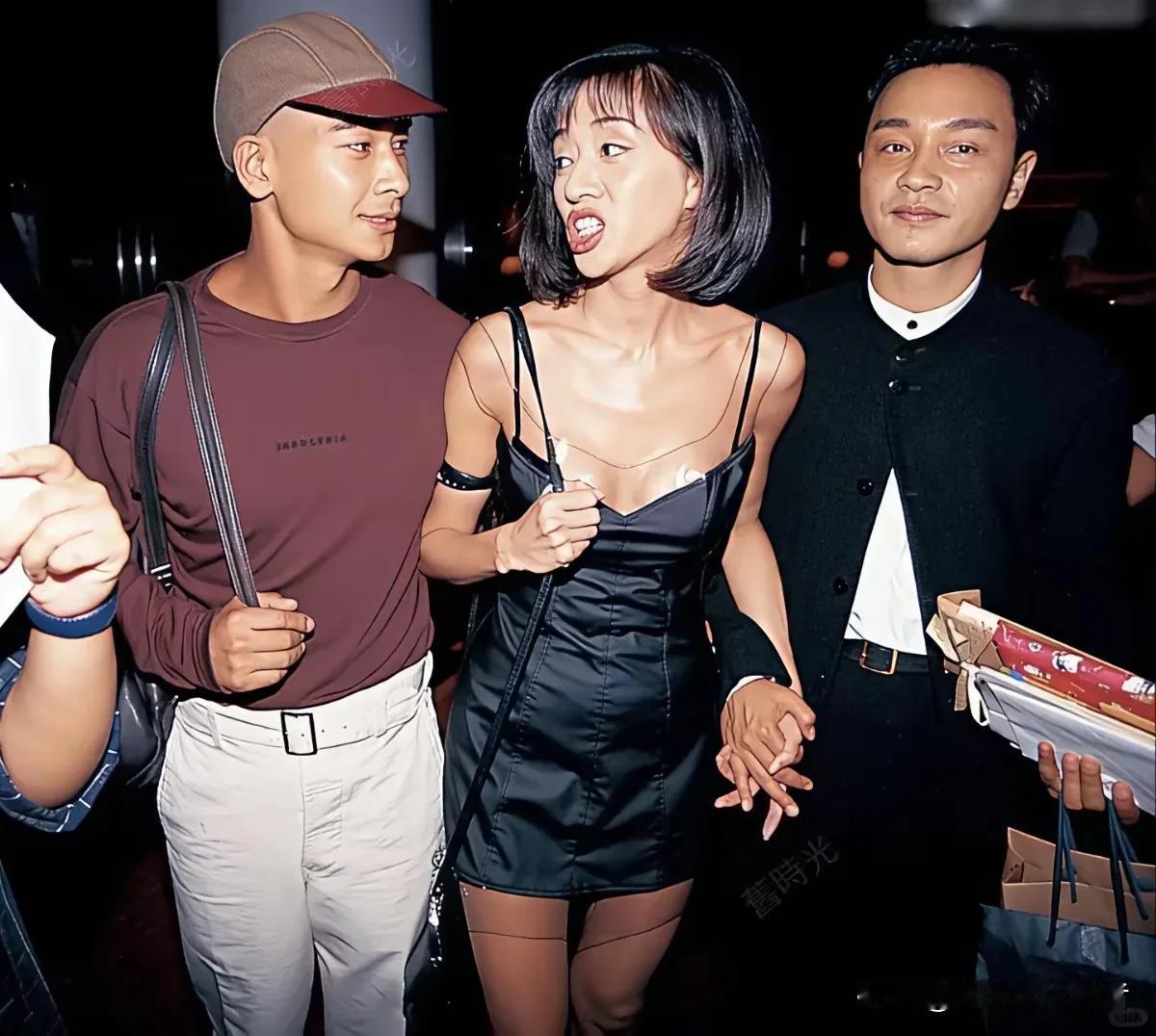 在梅艳芳心里，她早就是赵文卓的太太，1995年赵文卓和梅艳芳在一起，那时候开诚布