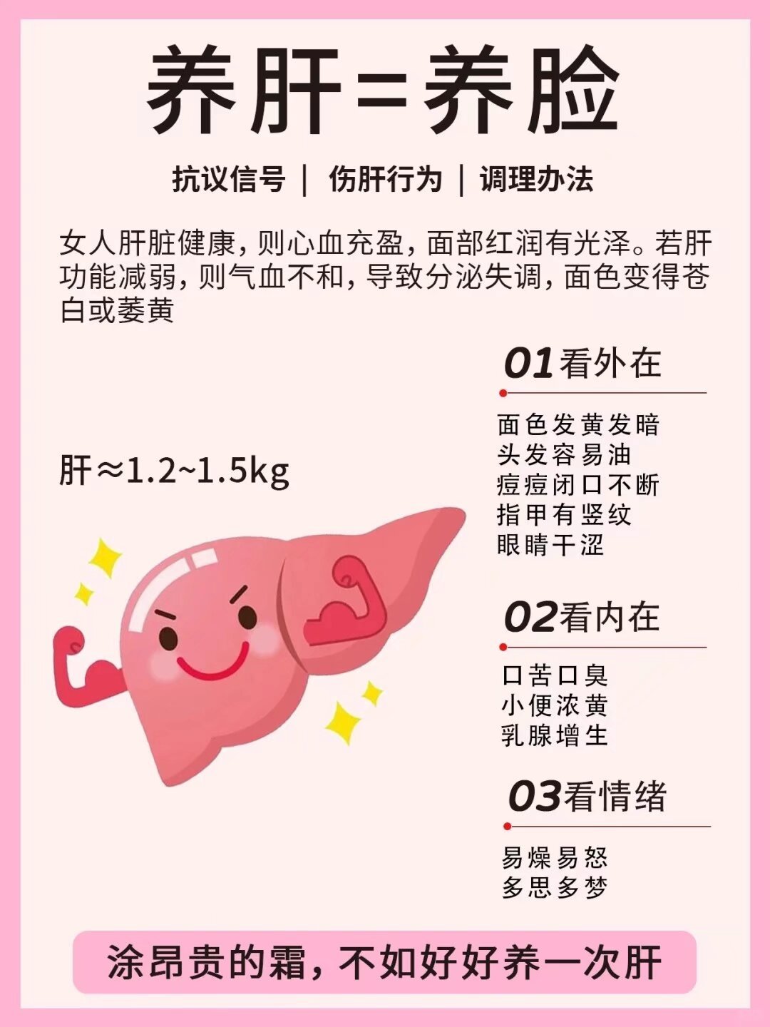 养肝等于养脸！ ​​​