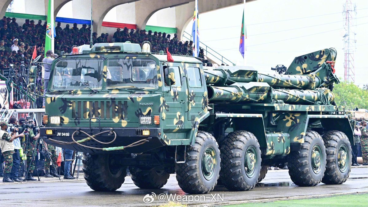 #兵器影像[超话]# 2024 年 9 月 1 日，达累斯萨拉姆，坦桑尼亚军队再