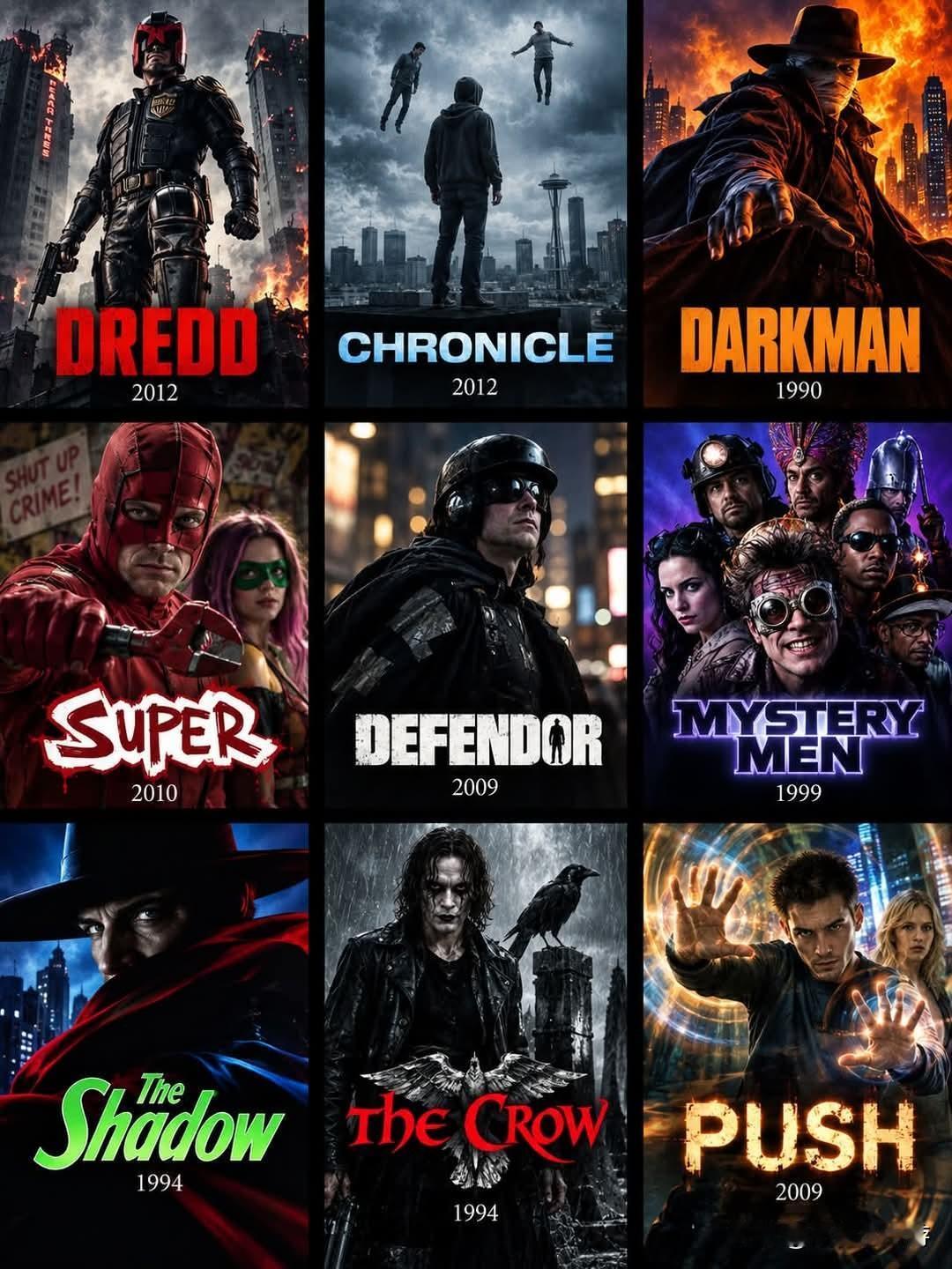 🦸🔥 被低估的超级英雄电影｜9部主流之外的宝藏佳作 🎬⚡
 
在超级英雄题