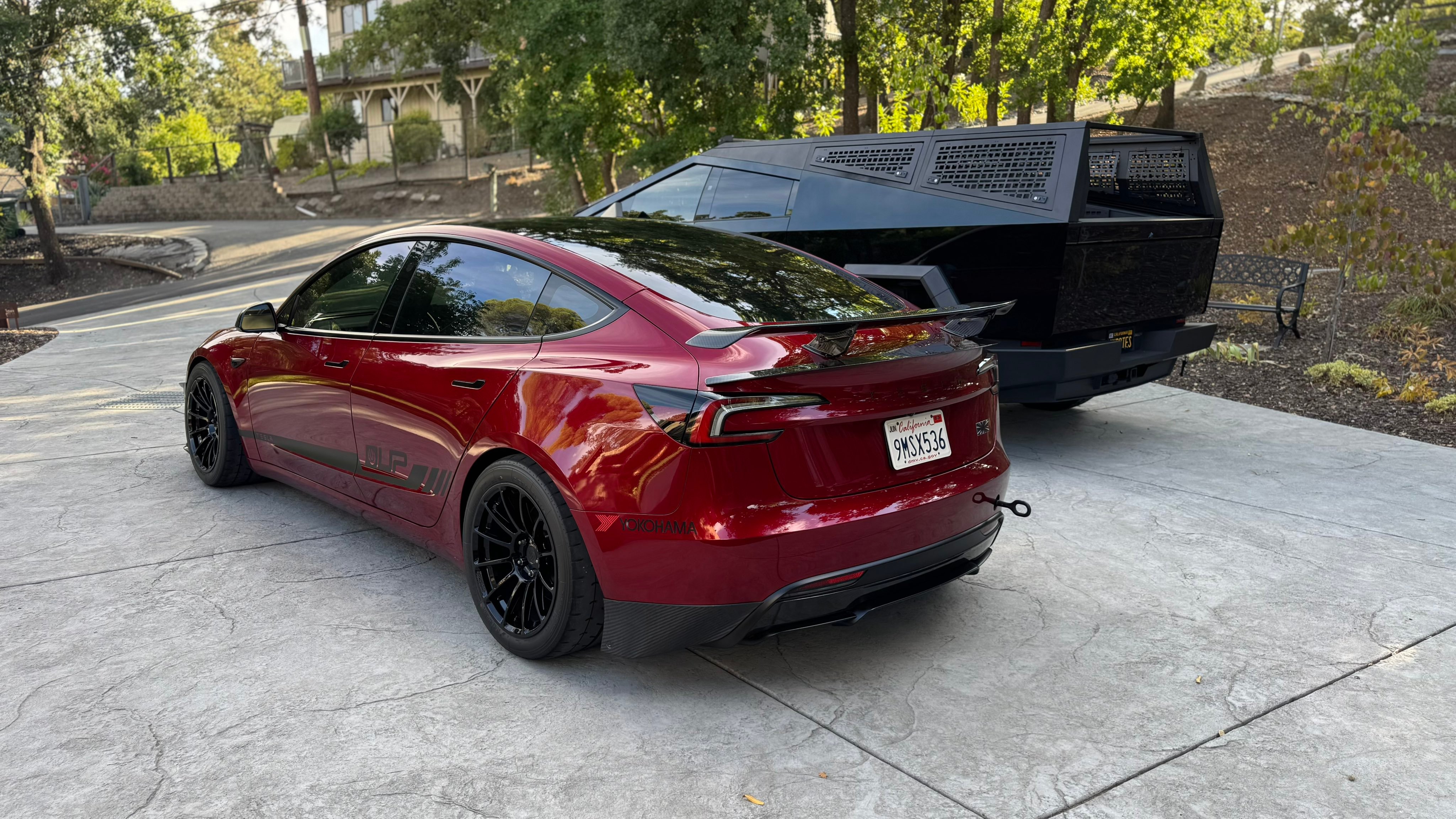 改的是不是有点过于浮夸了[笑cry]特斯拉model3performance  