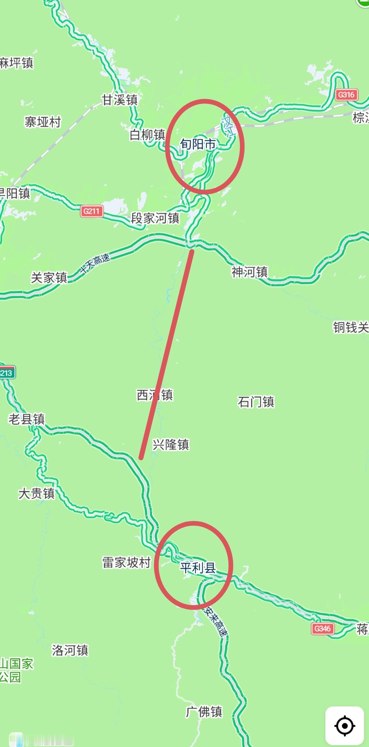 安康市或许的最后一段高速公路，当属旬阳市到平利县的这条省际高速公路，它对旬阳市意