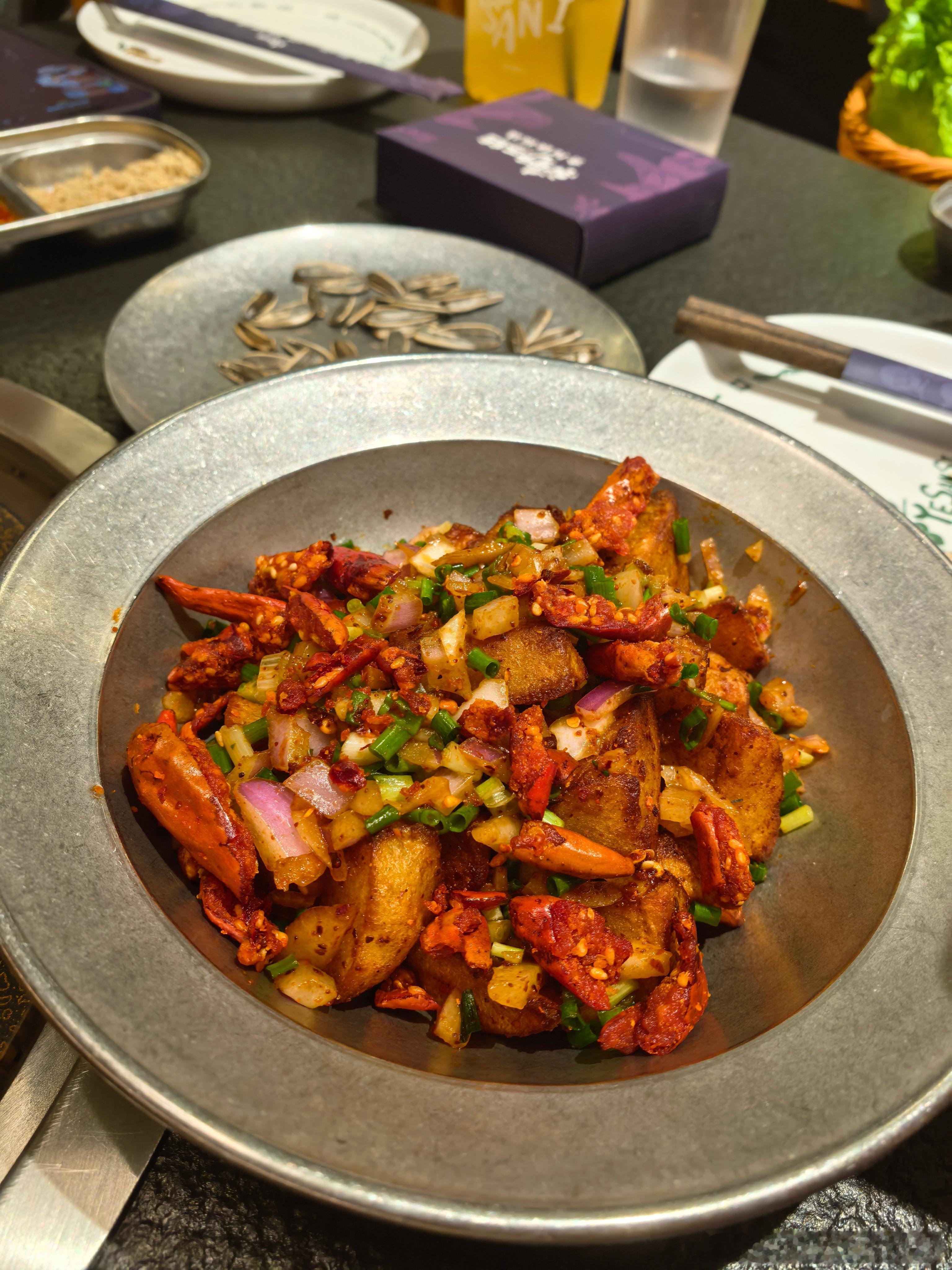吃饭饭啦，今天尝尝贵州菜下饭菜烙锅一起吃饭叭下饭菜炒饭吃饭美食