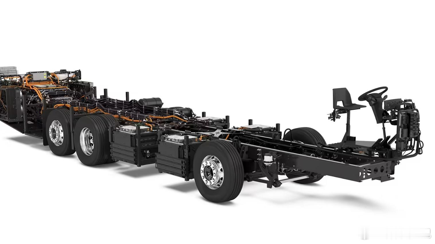 720kWh 电池，沃尔沃推出客车版 BZR 电动底盘客车版 BZR 电动底盘长