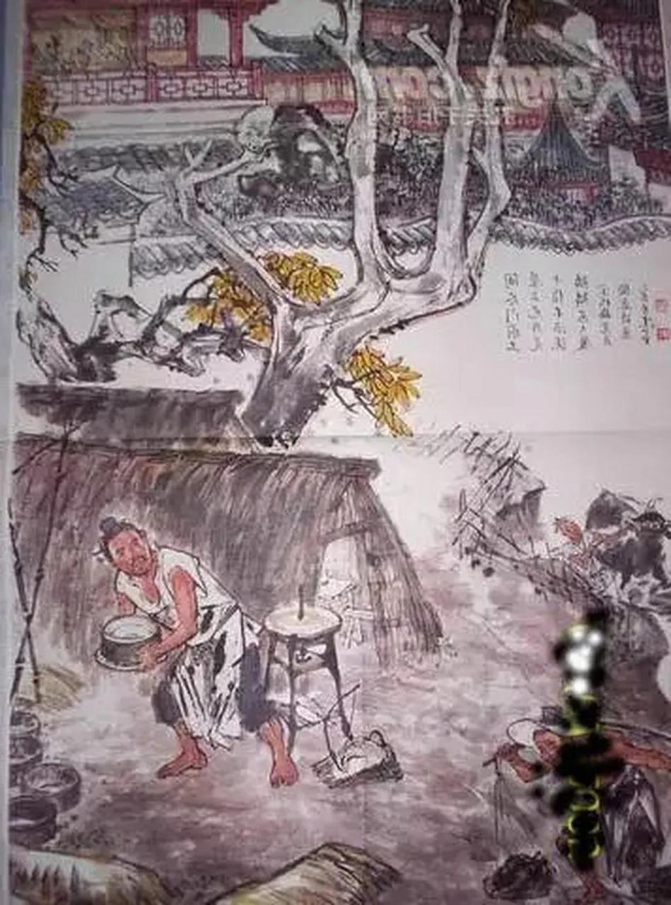 陶者 
【宋】梅尧臣
陶尽门前土，屋上无片瓦。
十指不沾泥，鳞鳞居大厦。

这首