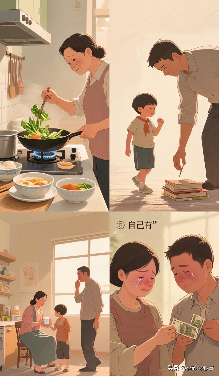 听过最扎心的对比：
你会因为陌生人一句夸奖开心半天
却对父母的付出习以为常
他们