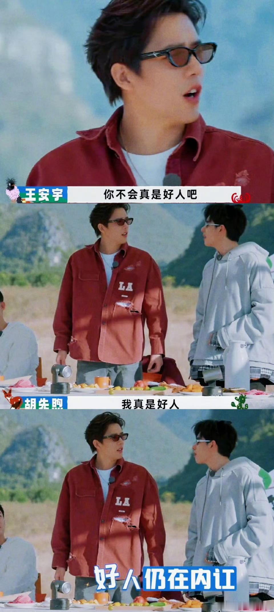 王安宇把胡先煦当感叹号用王安宇把胡先煦当感叹号用，被冤枉成狼急得狂喊他，小胡聪明