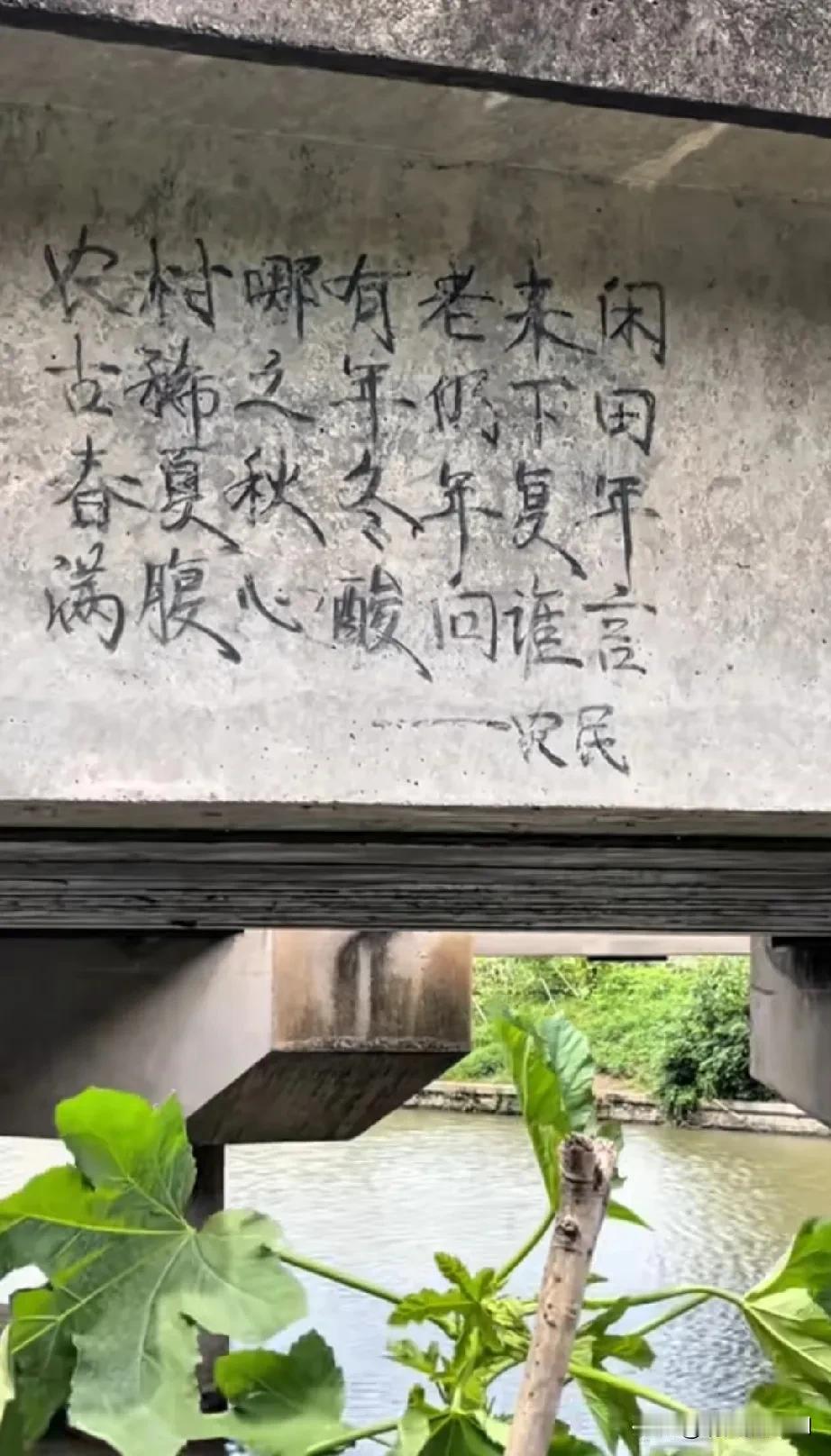农村哪有老来闲，
古稀之年仍下田。
春夏秋冬年复年，
满腹心酸向谁言。
    