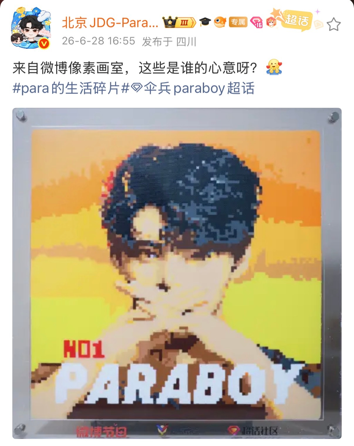 伞兵paraboy 充满心意的一张图！2026pel2026pel夏季赛