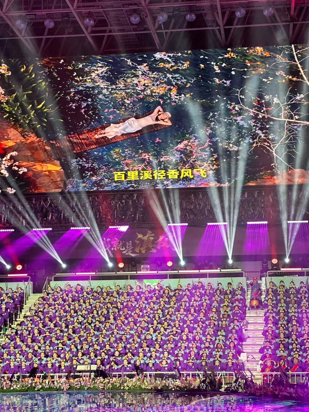 我就是滇风盛典晚会以“春”为脉络，分为春之新、春之美、春之绿、春之暖四大篇章。这