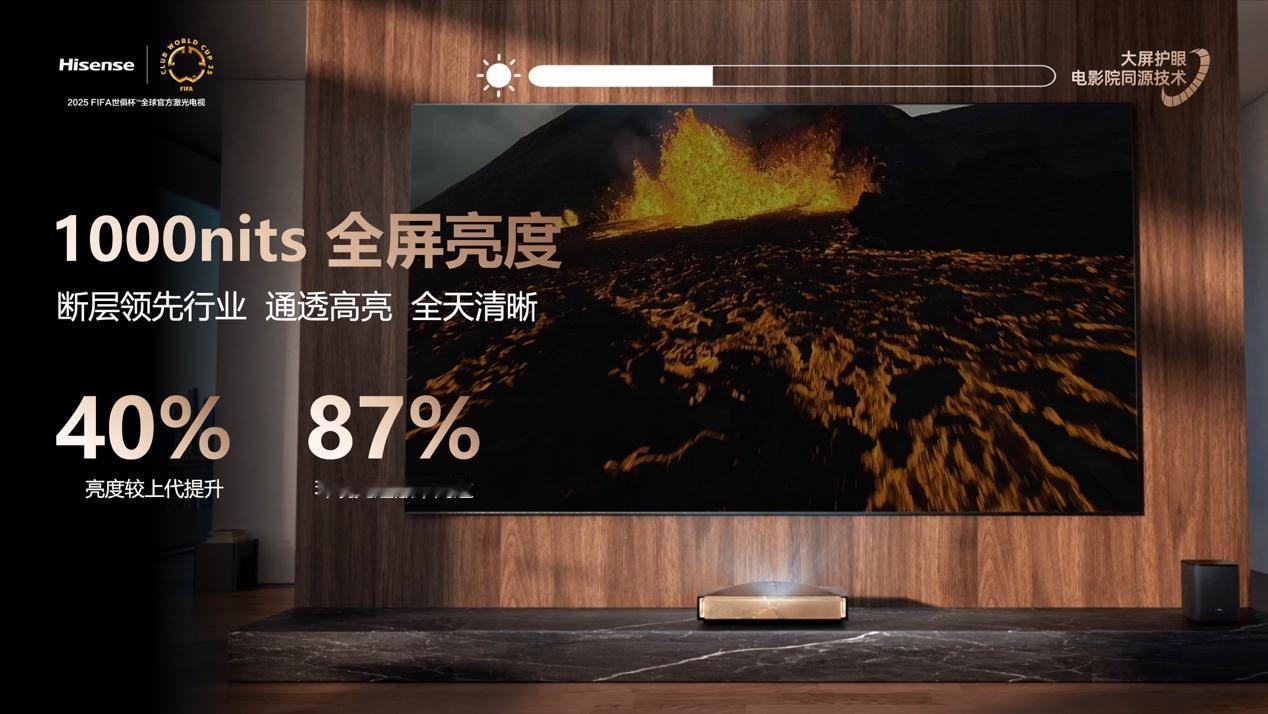  
大家有没有想过，在家就能享受到影院级别的视听盛宴？海信激光电视探索X1系列，