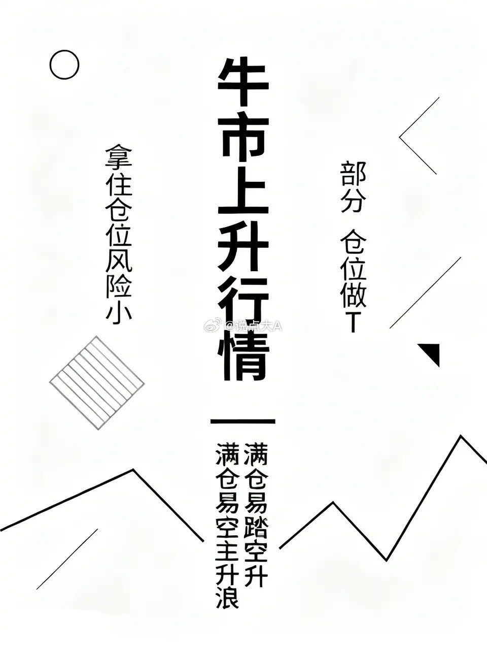 如果是牛市，股票是上升行情，就没必要做高抛低吸，这时候做t的话，很容易卖飞股票，