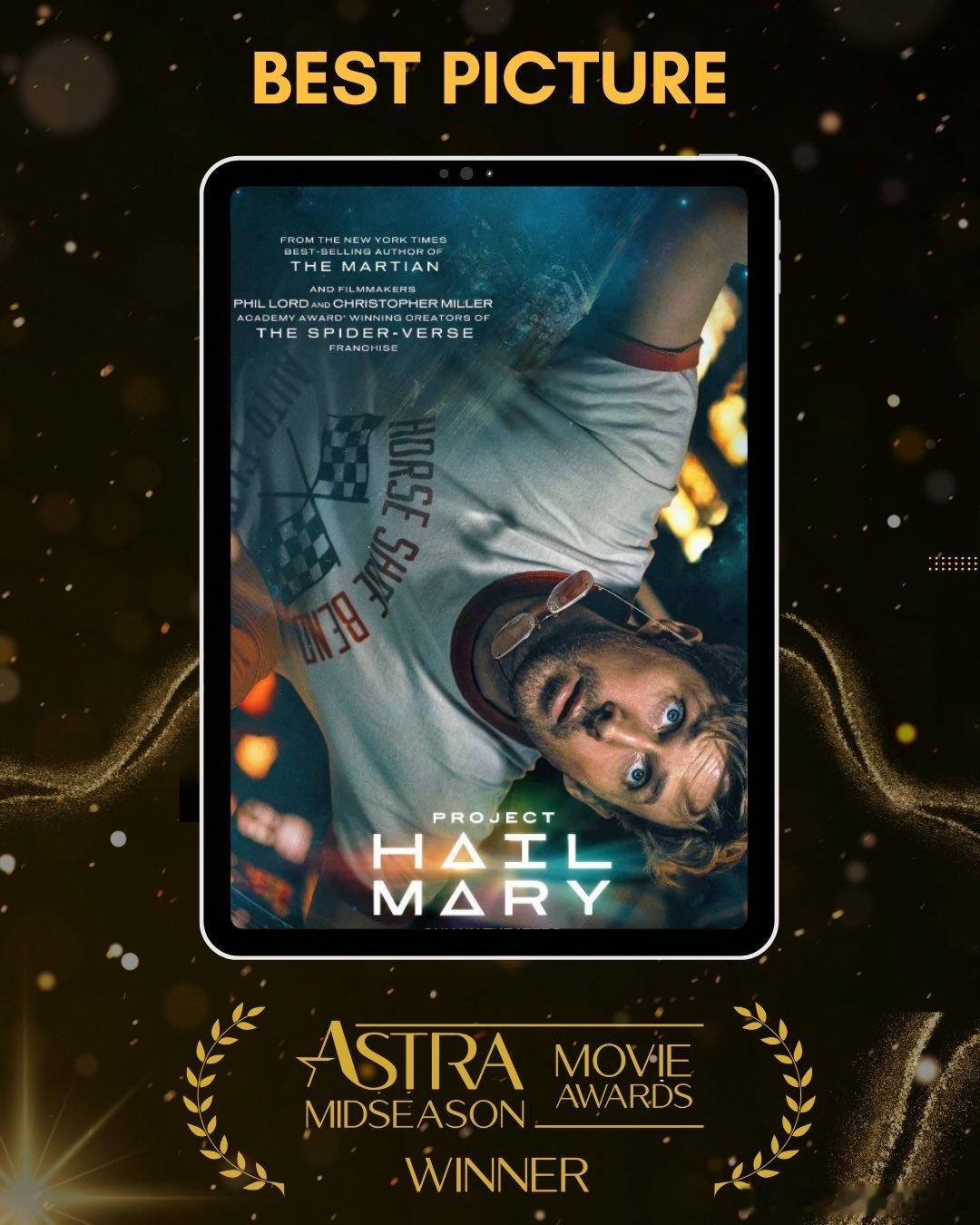 阿斯特拉年中电影奖（Astra Midseason Movie Award）公布