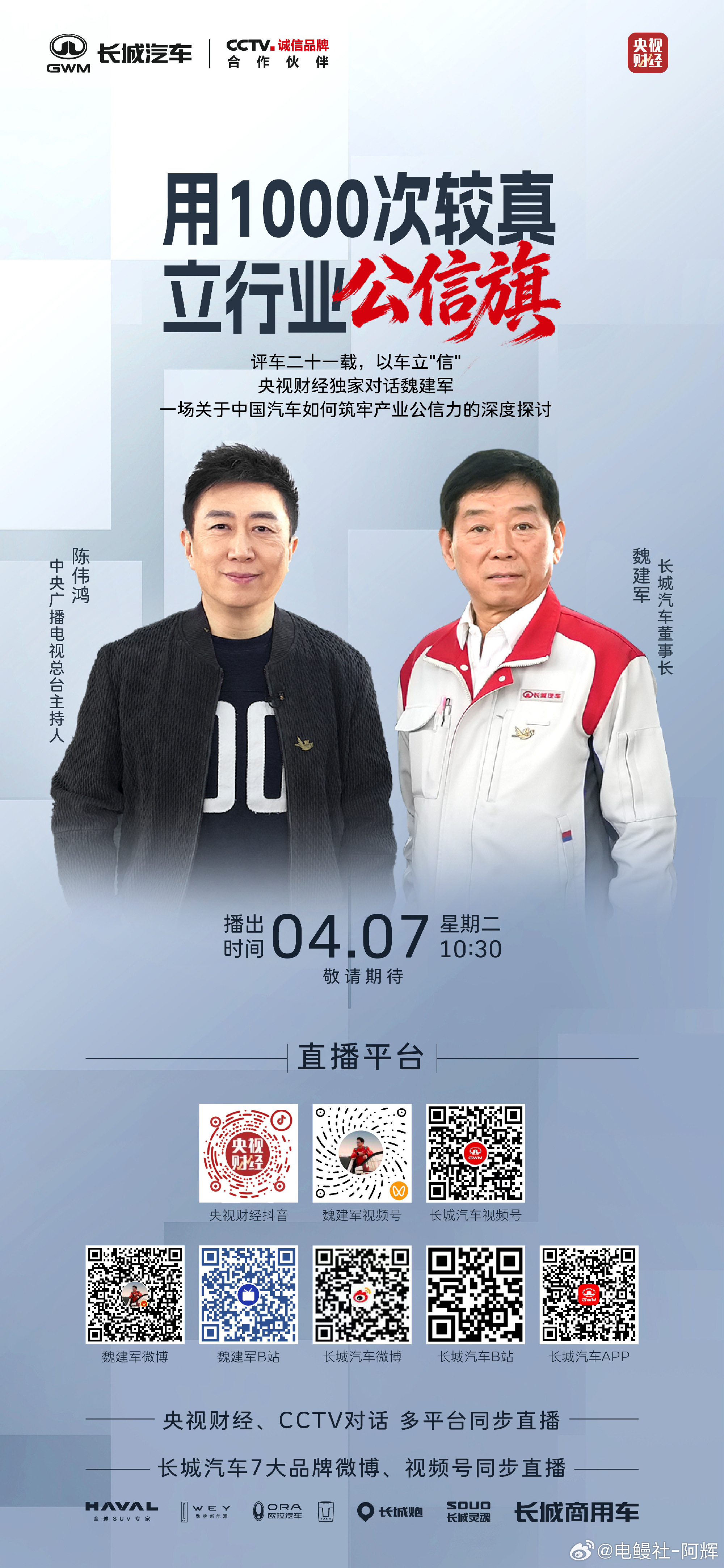 魏总这两年很执着于自我曝光，打造个人IP ，不知道对于国内汽车销售会有什么大的促