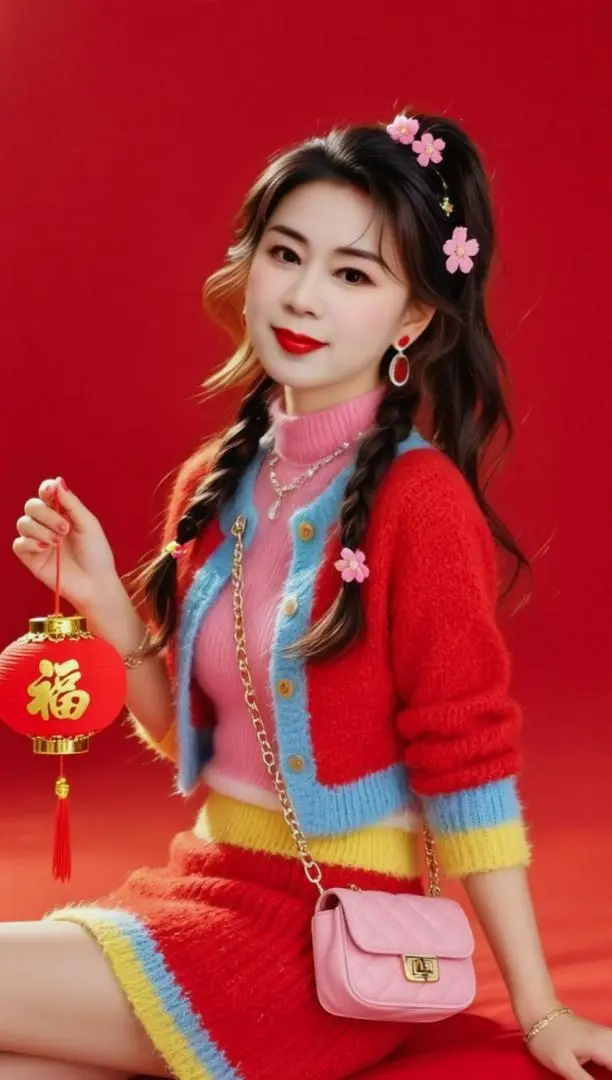 AI新年氛围感写真 ai创作