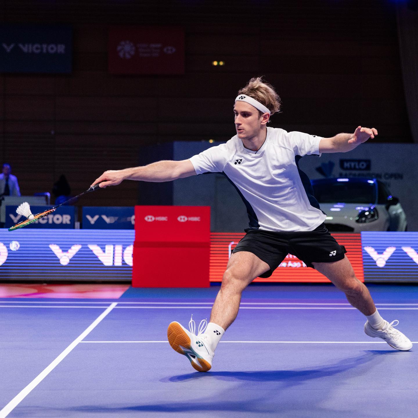 拉尼尔🇫🇷 21-15、6-1 🇮🇳基兰（退赛）下轮对手：胡哲安🇨🇳