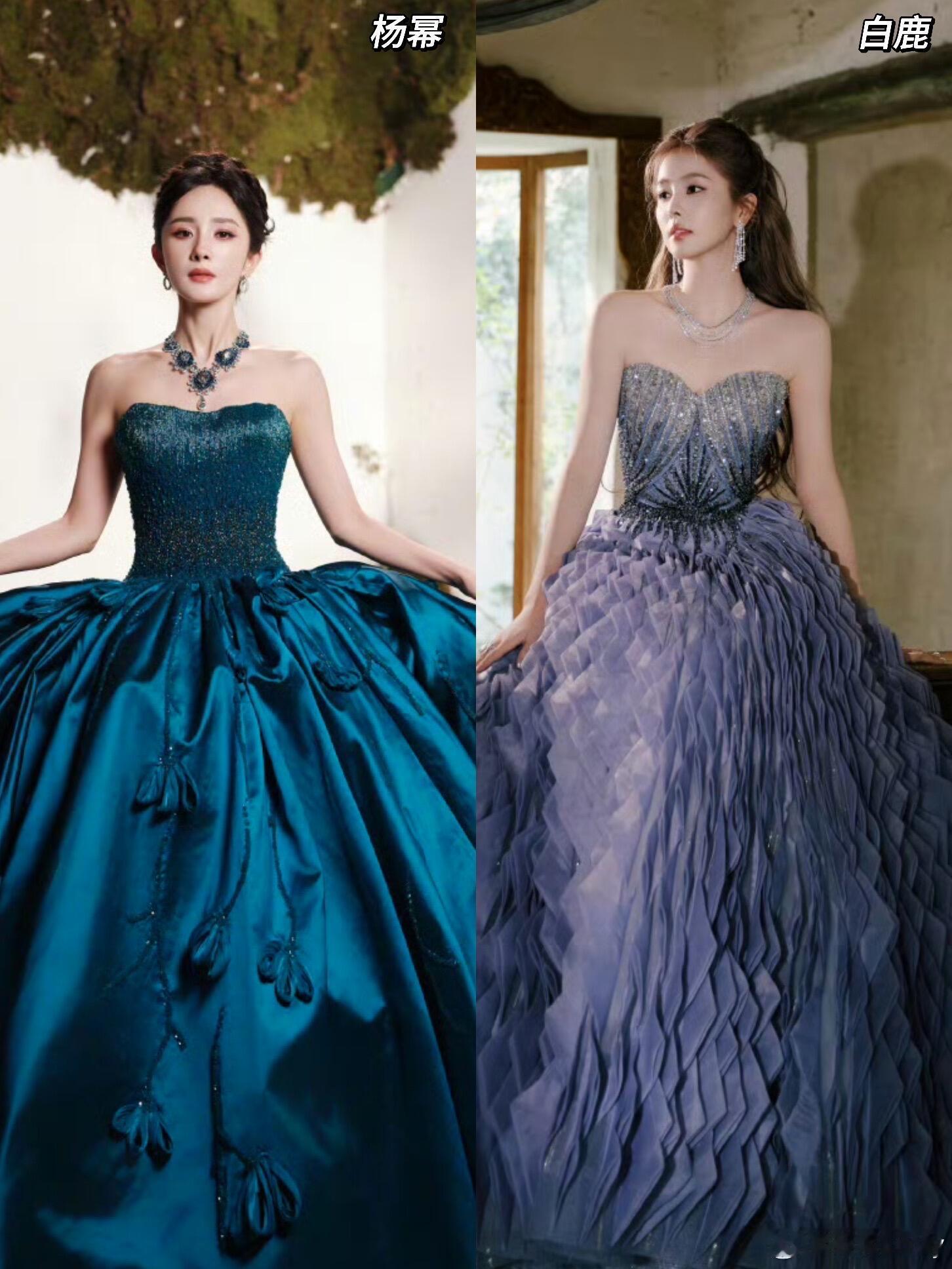 杨幂白鹿微博视界大会！Tony Ward 赢麻了杨幂白鹿上身同一品牌高定！杨幂T